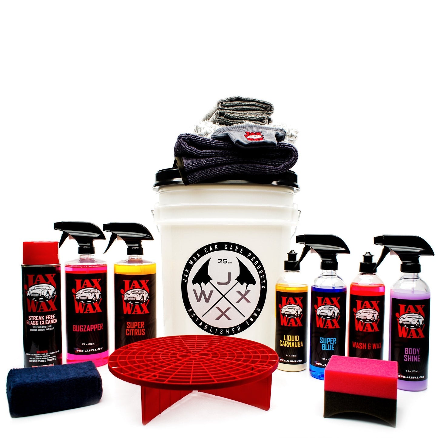 Jax Wax Essentials Exterior Bucket Kit