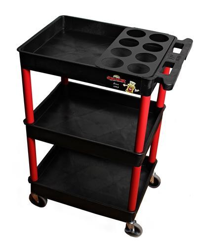 Professional Detailing Cart with Bottle Organizer