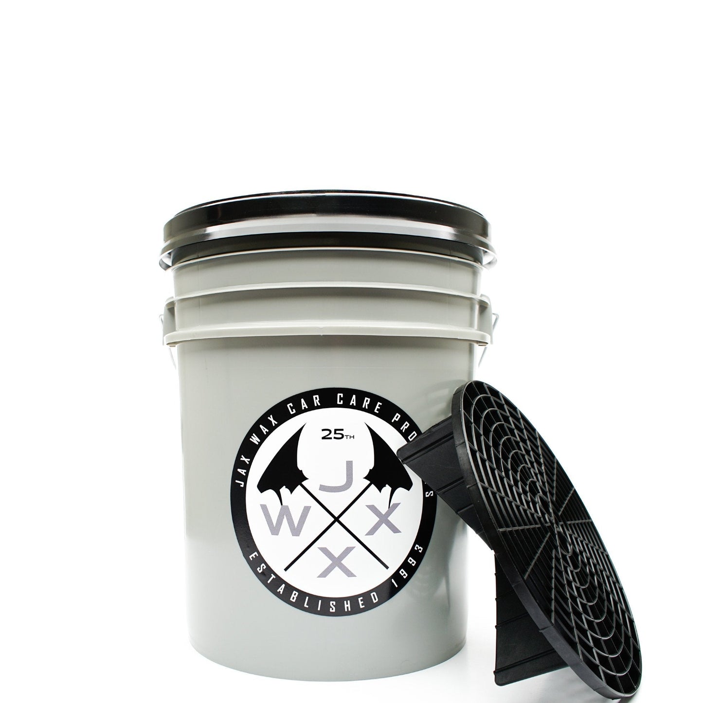 Jax Wax Black Limited Edition Wash Bucket w/ Grit Guard & Gamma Seal