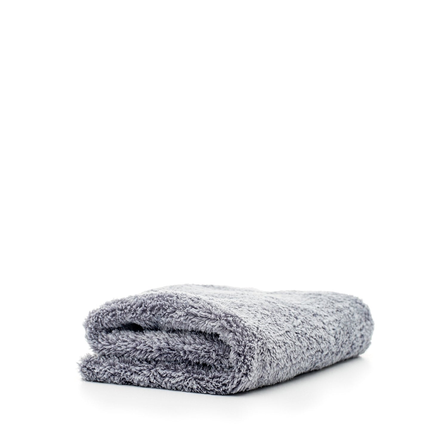 Double Plush Edgeless Microfiber Towel Gray)